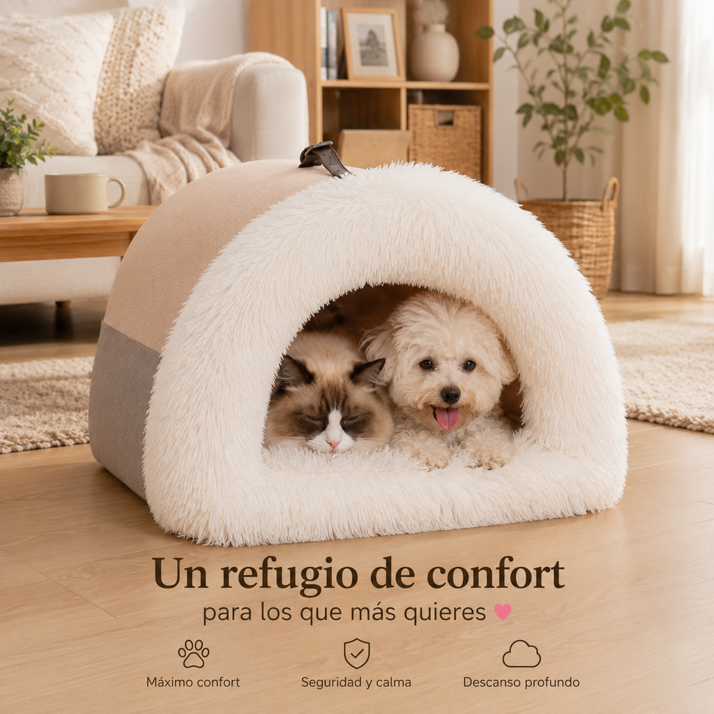 MimoNest™ | Refugio Calmante Premium para Mascotas