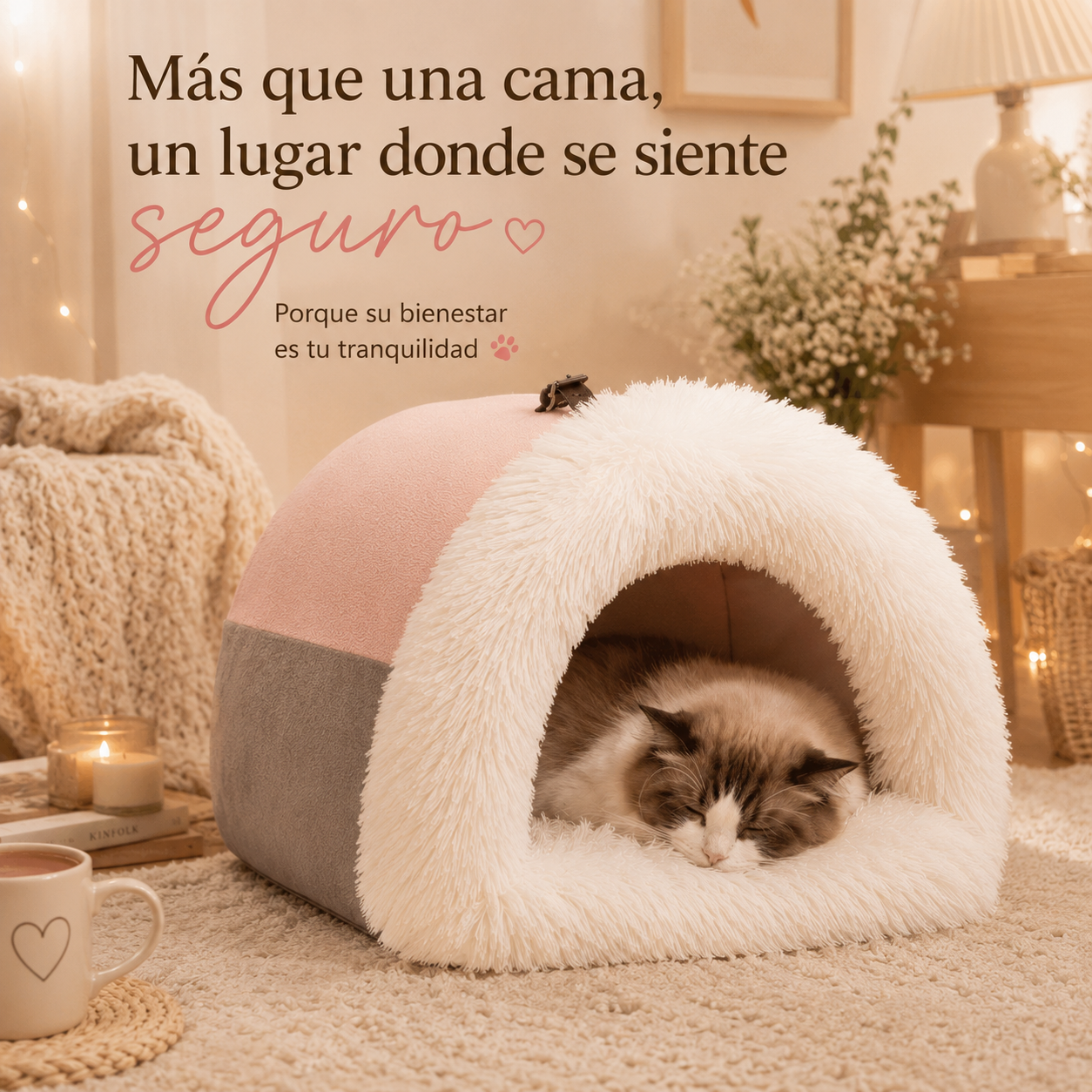 MimoNest™ | Refugio Calmante Premium para Mascotas
