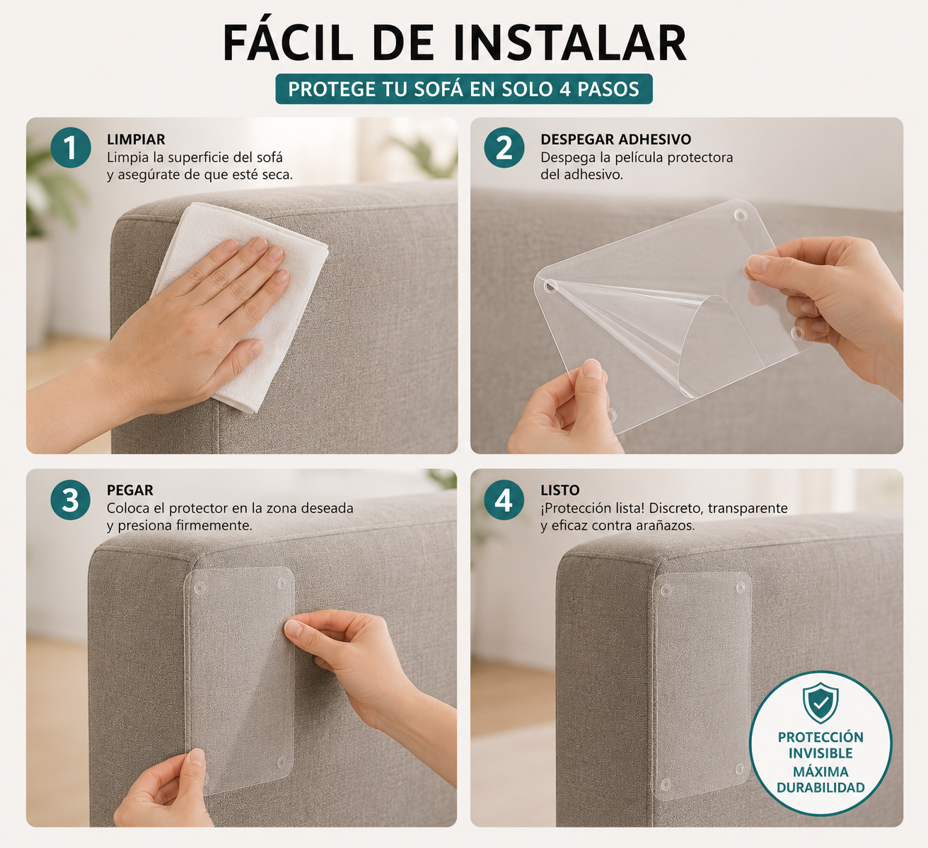 Protector Antiarañazos para Sofá CatShield™