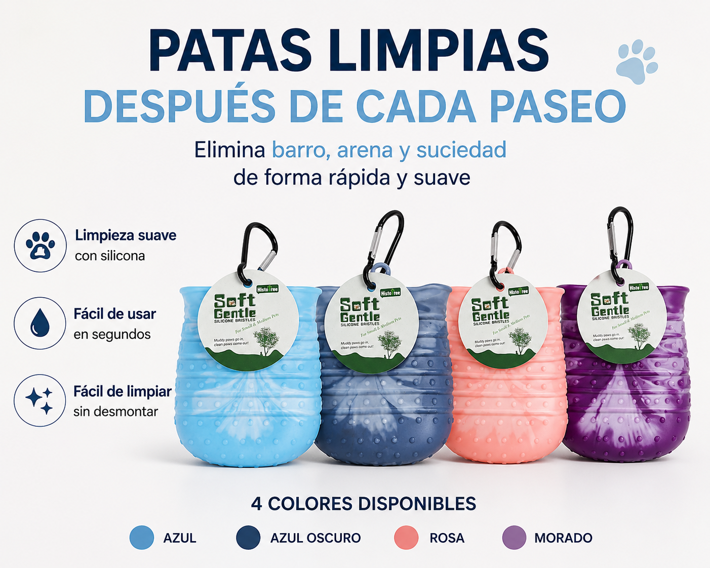 CleanPaw™ – Limpiador de Patas para Mascotas