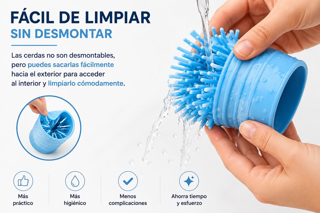 CleanPaw™ – Limpiador de Patas para Mascotas