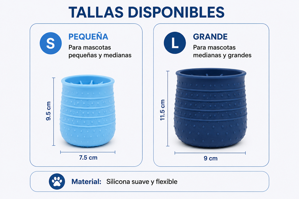 CleanPaw™ – Limpiador de Patas para Mascotas